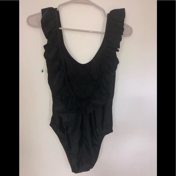 ONE PIECE SWIMSUIT RUFFLE DETAILS SUGAR COAST NWOT - Picture 6 of 8